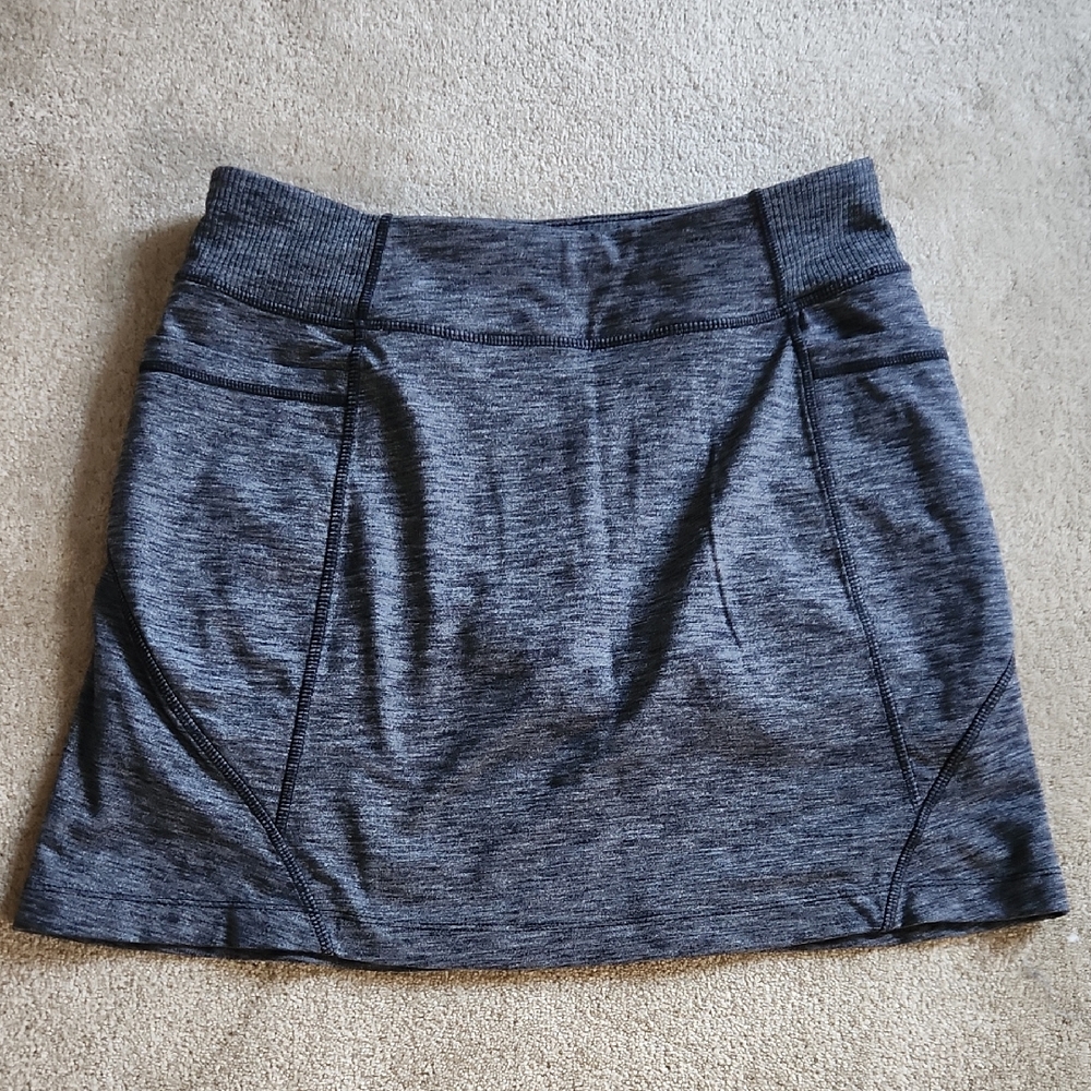 Athleta Charcoal Mini Skirt